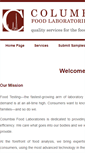Mobile Screenshot of columbiafoodlab.com